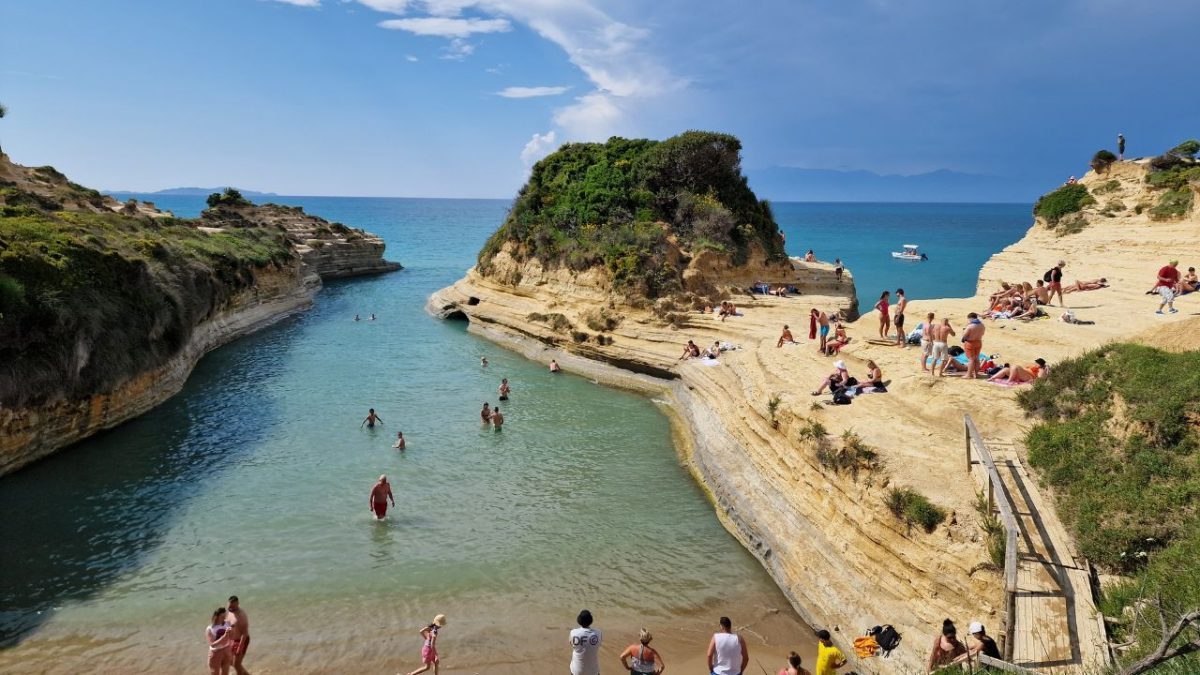 Kanali tou Erota in Corfu
