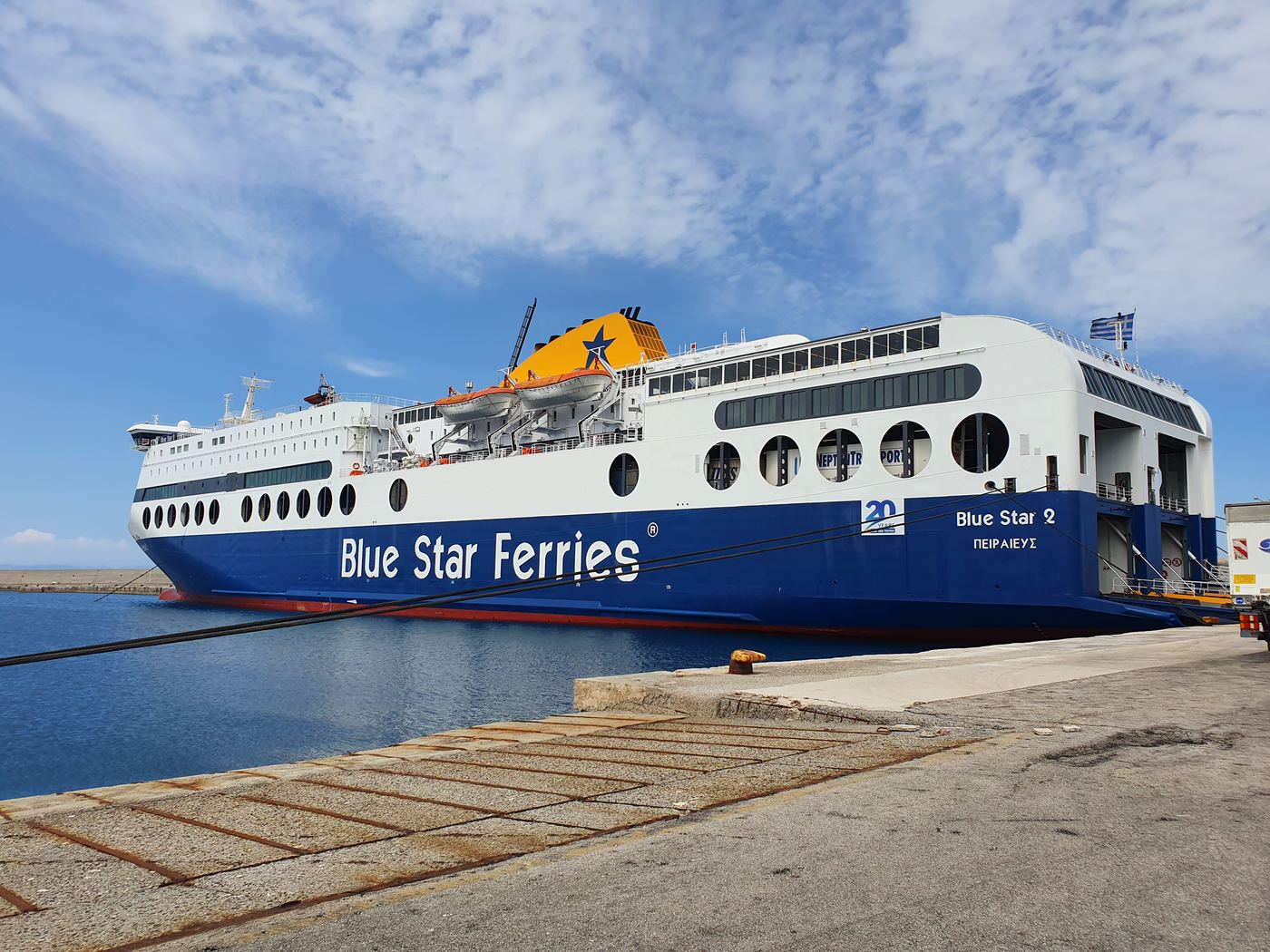 Rhodes ferry port